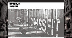 Desktop Screenshot of extremefitnesssite.com